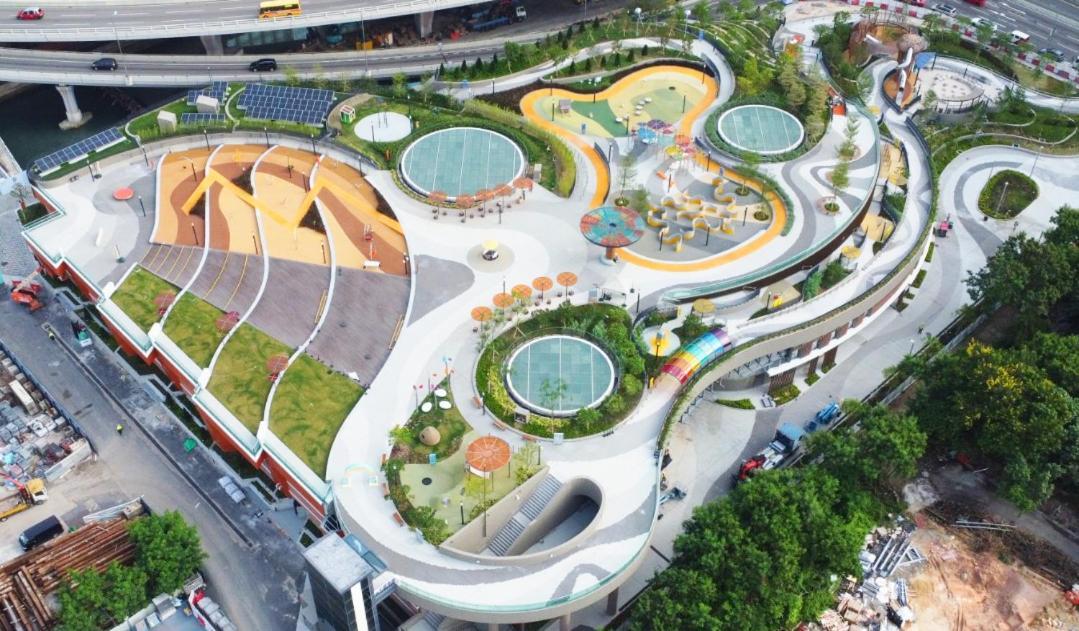 Отель Dorsett Kwun Tong, Гонконг Экстерьер фото